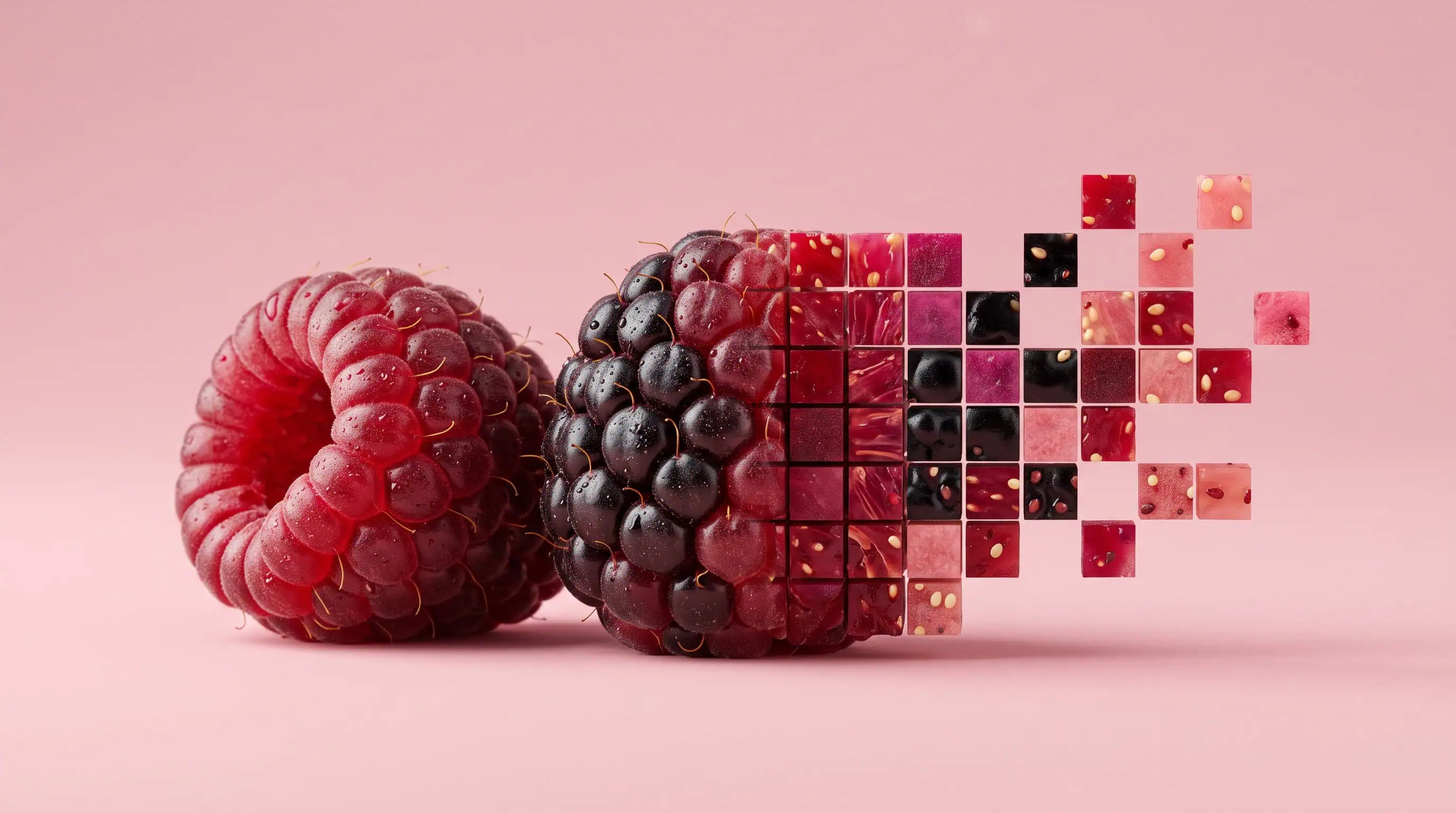 Frambuesas frescas, una de las frutas con más fibra y menos azúcar