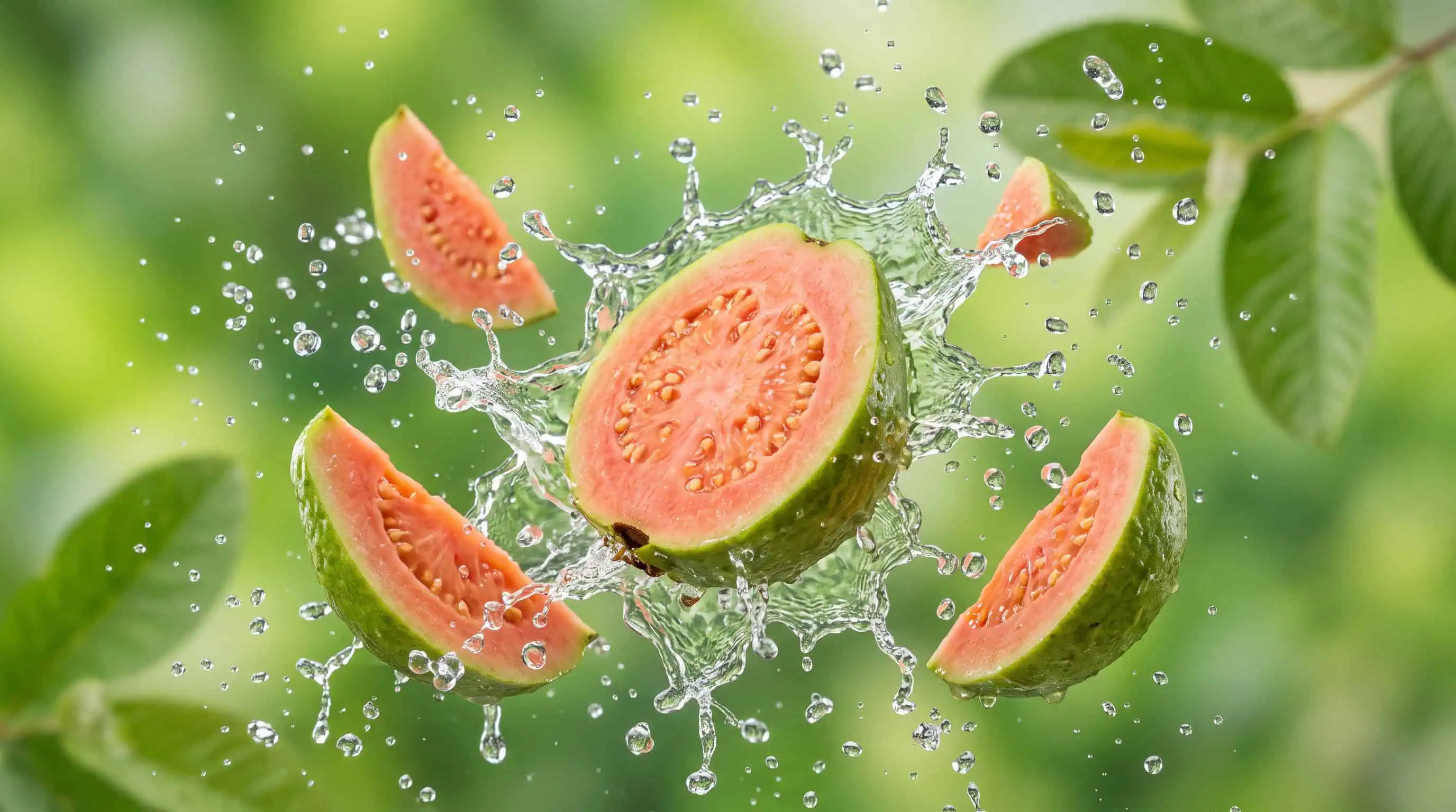 Guayaba, fruta tropical con fibra útil para el control glucémico